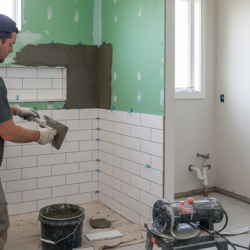 Tile Shower Pan Installation in Boise, ID